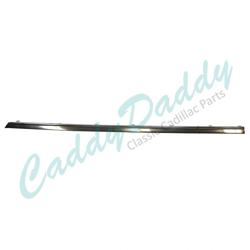 1953 Cadillac 2 Door Rocker Panel Molding Left Side (SEE DETAILS FOR MODELS) RESTORED/REPLATED Free Shipping In The USA