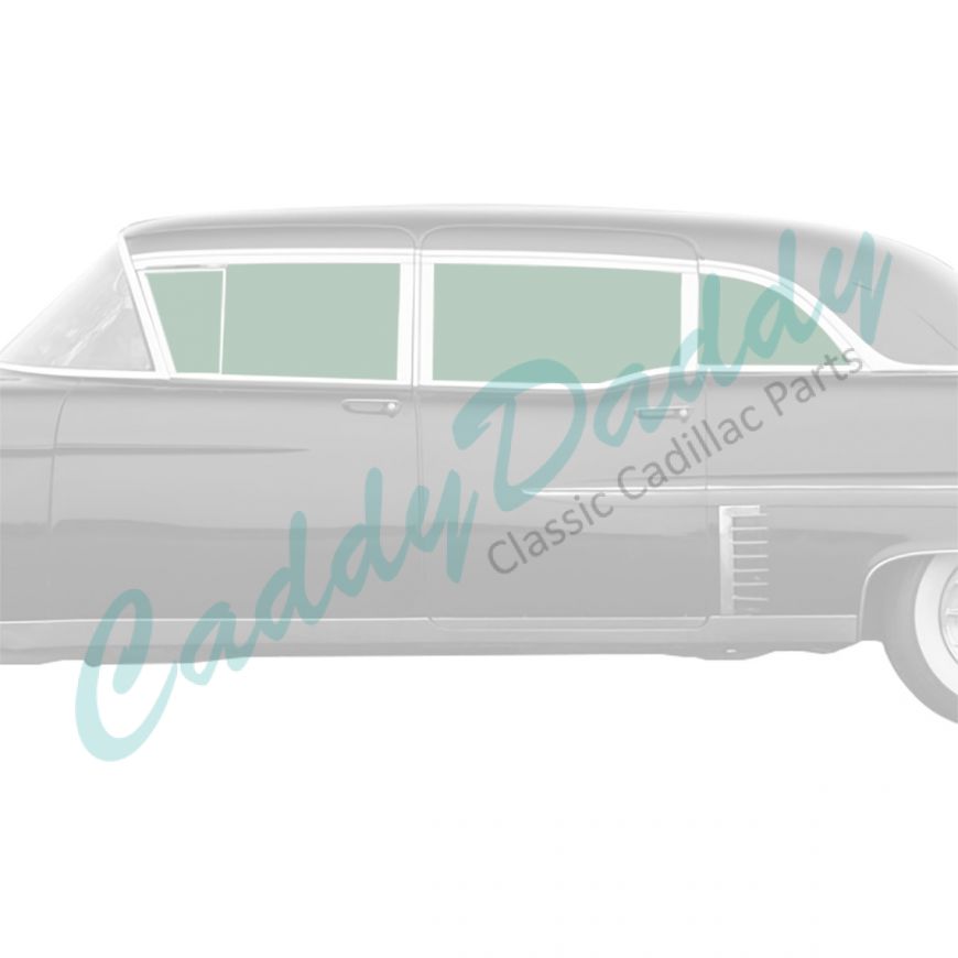 1957 1958 Cadillac Series 75 Limousine Glass Set (8 Pieces) REPRODUCTION Free Shipping In The USA