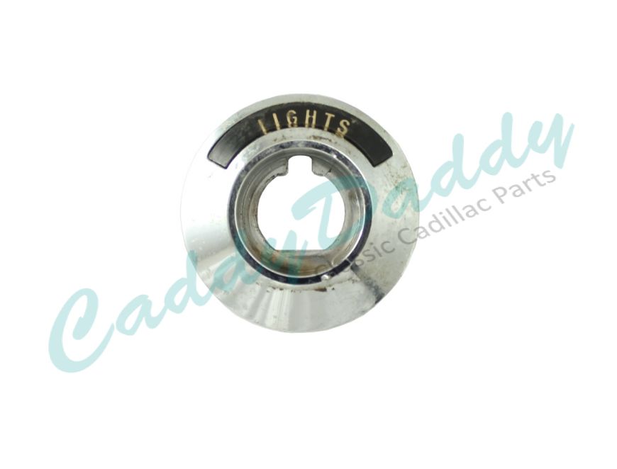 1957 Cadillac Headlight Switch Bezel Escutcheon USED Free Shipping In The USA