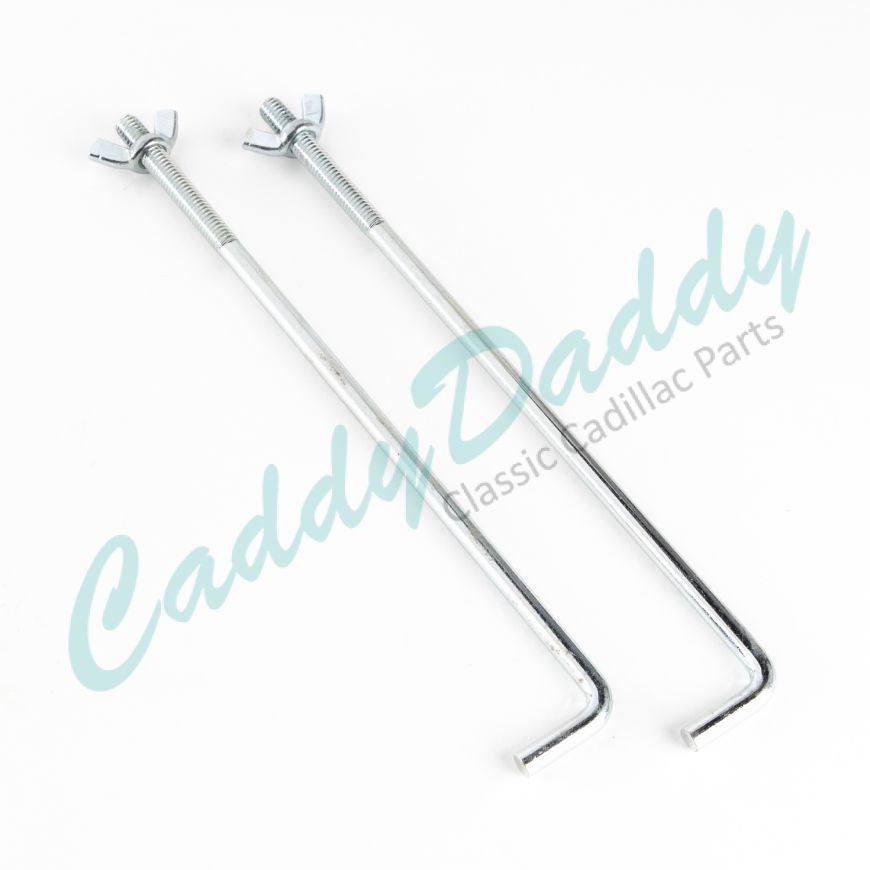 1964 1965 (See Details) Cadillac Battery Hold Down Bolts 1 Pair REPRODUCTION Free Shipping In The USA