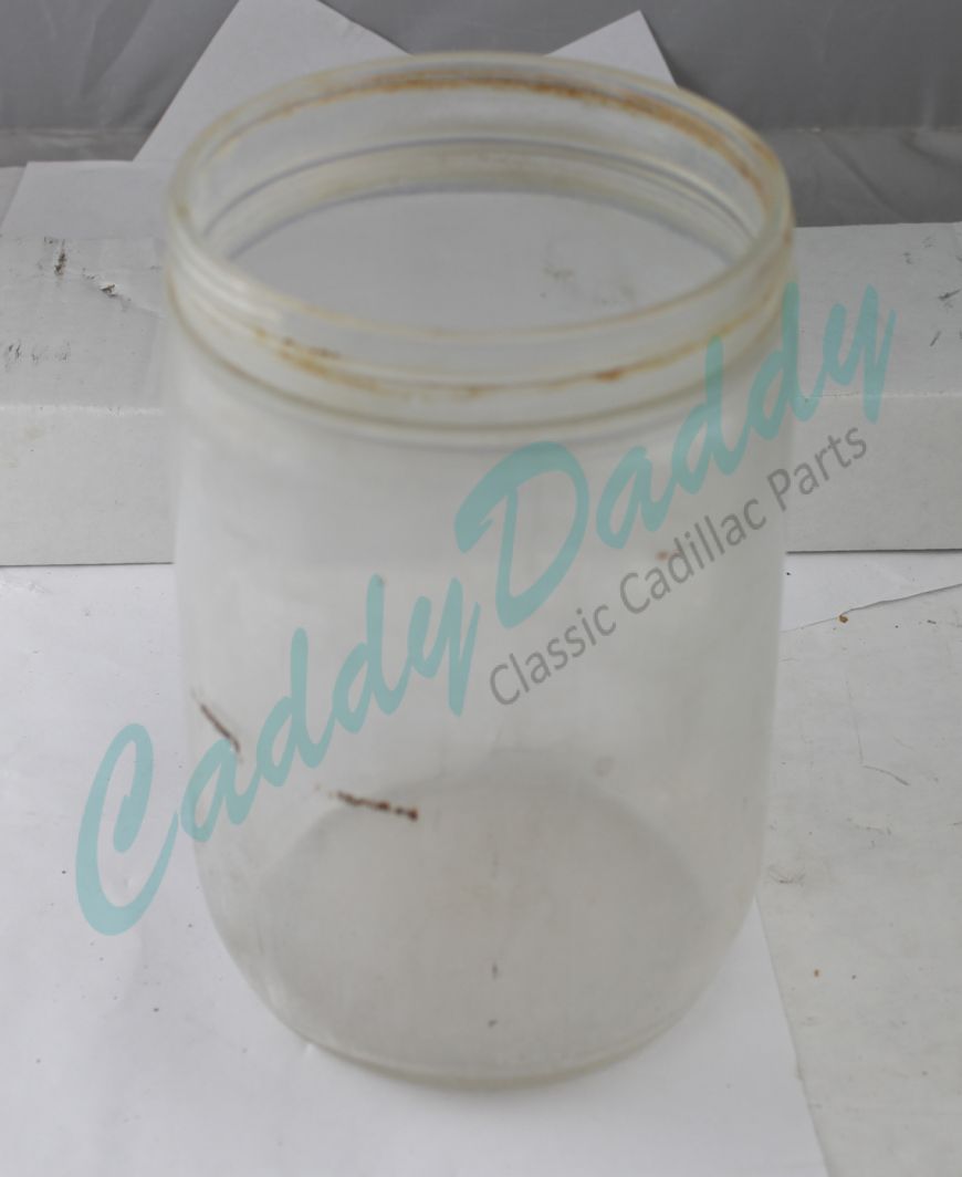 1959 1960 (1961 Early) Cadillac Windshield Washer Fluid Resevoir Glass Bottle USED Free Shipping In The USA