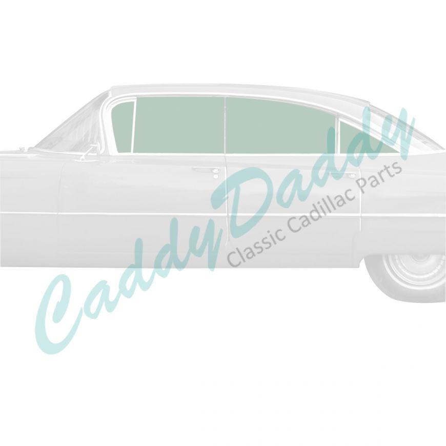 1959 1960 Cadillac 4-Door 6-Window Sedan (See Details) Glass Set (8 Pieces) REPRODUCTION Free Shipping In The USA