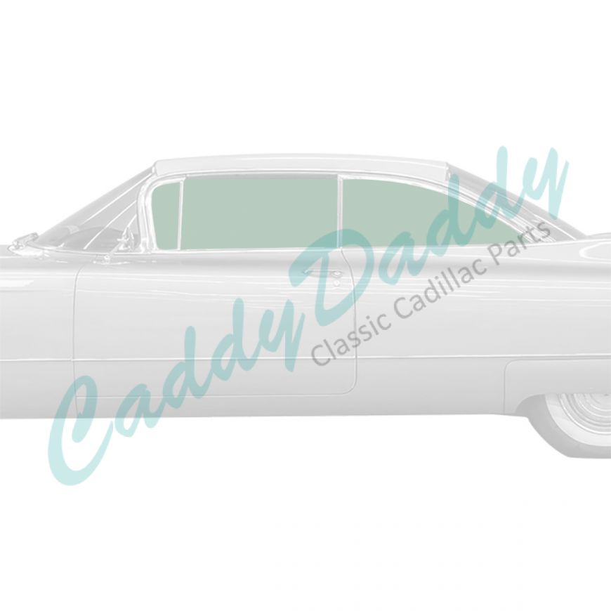 1959 1960 Cadillac 2-Door Hardtop Coupe Glass Set (6 Pieces) REPRODUCTION Free Shipping In The USA