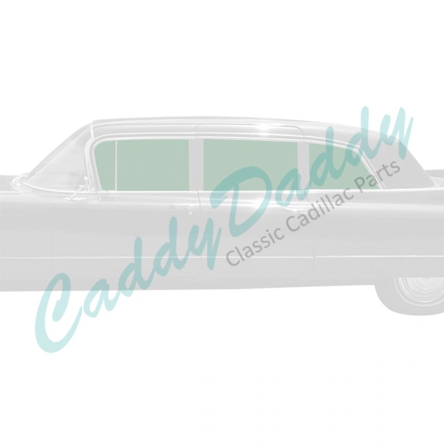 1959 1960 Cadillac Series 75 Limousine Glass Set (8 Pieces) REPRODUCTION Free Shipping In The USA