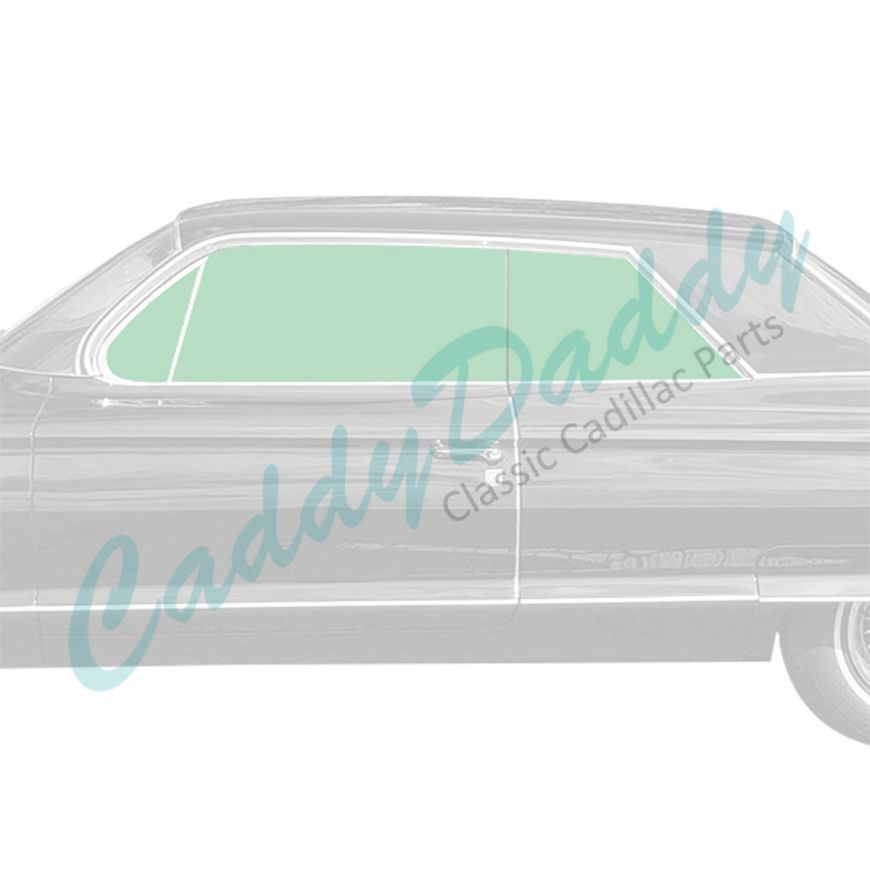 1962 Cadillac Series 62 and Deville 2-Door Hardtop Coupe Glass Set (6 Pieces) REPRODUCTION Free Shipping In The USA