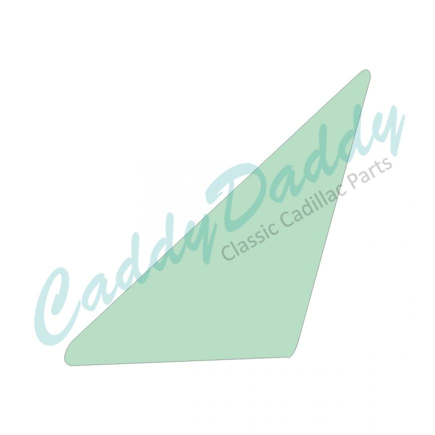 1963 1964 Cadillac Convertible Front Vent Window Glass REPRODUCTION Free Shipping In The USA