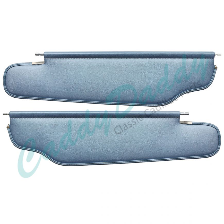 1963 Cadillac Convertible Interior Vinyl Sun Visors 1 Pair REPRODUCTION Free Shipping In The USA