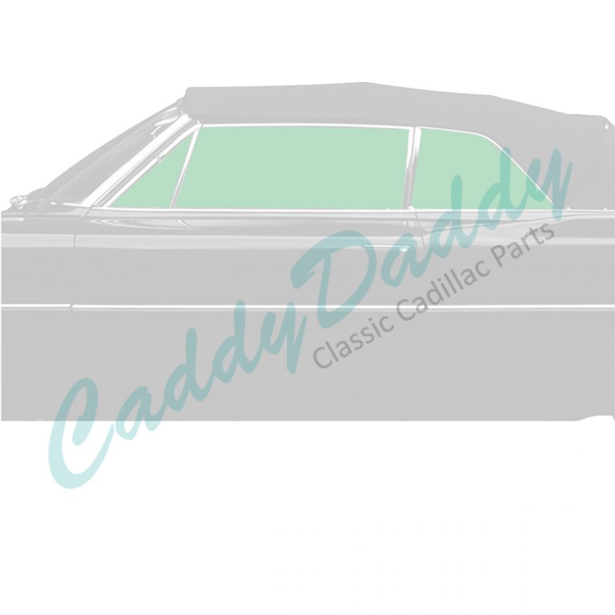1963 1964 Cadillac Convertible Glass Set (6 Pieces) Free Shipping In The USA