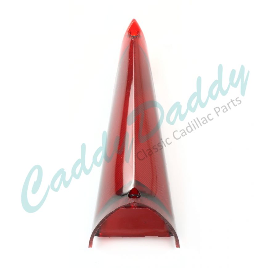 1964 Cadillac Tail Light Red Fin Lens REPRODUCTION Free Shipping In The USA