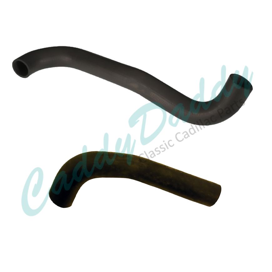 1965 Cadillac (See Details) Molded Upper and Lower Radiator Hose Set (2 Pieces) REPRODUCTION Free Shipping in the USA
