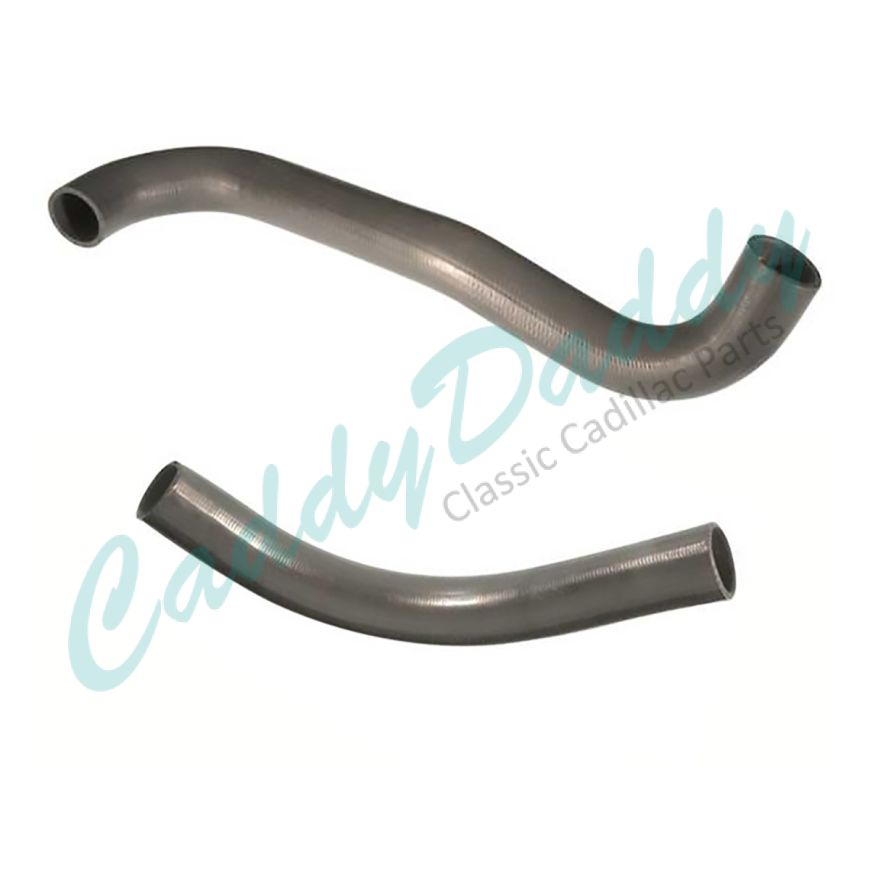 1966 1967 Cadillac (See Details) Molded Upper And Lower Radiator Hose Set (2 Pieces) REPRODUCTION Free Shipping In The USA
