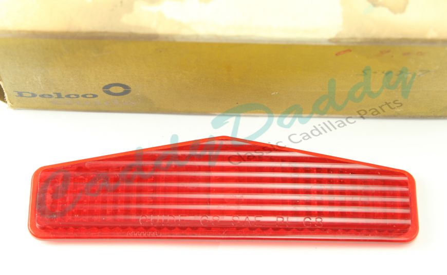 1968 Cadillac Rear Side Marker Lamp Lens NOS Free Shipping In The USA