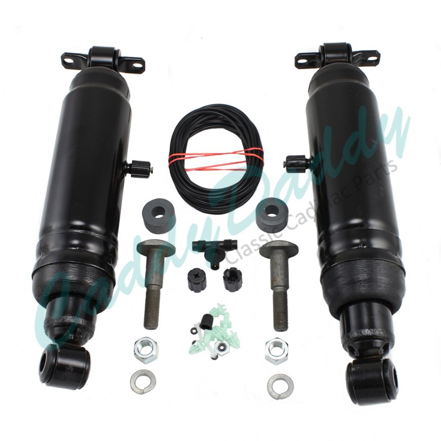 1977 1978 1979 1980 1981 1982 1983 1984 1985 Cadillac Series 75 Limousine and Commercial Chassis (See Details) Rear Heavy Duty Air Shock Absorbers 1 Pair REPRODUCTION Free Shipping In The USA