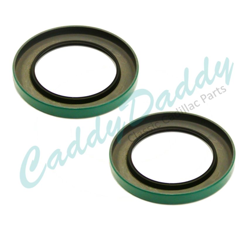 1968 1969 1970 1971 Cadillac (EXCEPT Eldorado) Front Wheel Seals 1 Pair REPRODUCTION Free Shipping In The USA