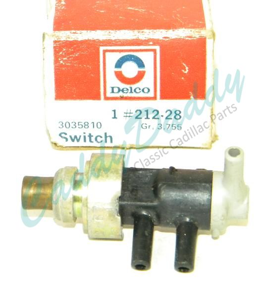 1978 1979 1980 1981 1982 Cadillac Ported Vacuum Switch (See Details) NOS Free Shipping In The USA