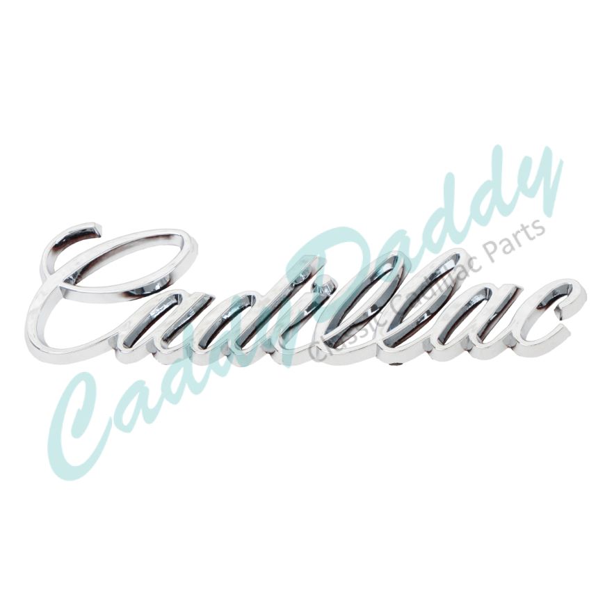 1982 1983 1984 1987 1988 1989 1990 1991 1992 Cadillac (See Details) Trunk Script Emblem NOS Free Shipping In The USA