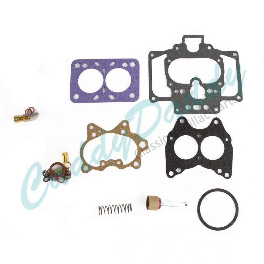 1942 Cadillac Carter WCD 486S Flat Stem Pump Carburetor Rebuild Kit REPRODUCTION Free Shipping In The USA