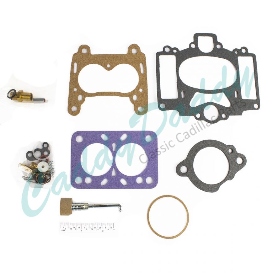 1941 1942 1946 1947 1948 Cadillac Stromberg AAV 2-Barrel Carburetor Rebuild Kit REPRODUCTION Free Shipping In The USA