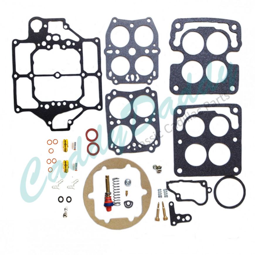 1952 1953 Cadillac Single 4-Barrel Carter WCFB Carburetor Rebuild Kit REPRODUCTION Free Shipping In The USA  