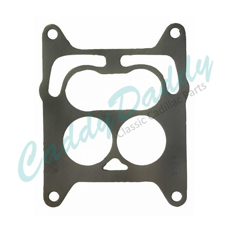 1957 1958 1959 1960 1961 1962 1963 1964 1965 1966 Cadillac Carter AFB or Rochester 4GC Carburetor Base Gasket REPRODUCTION