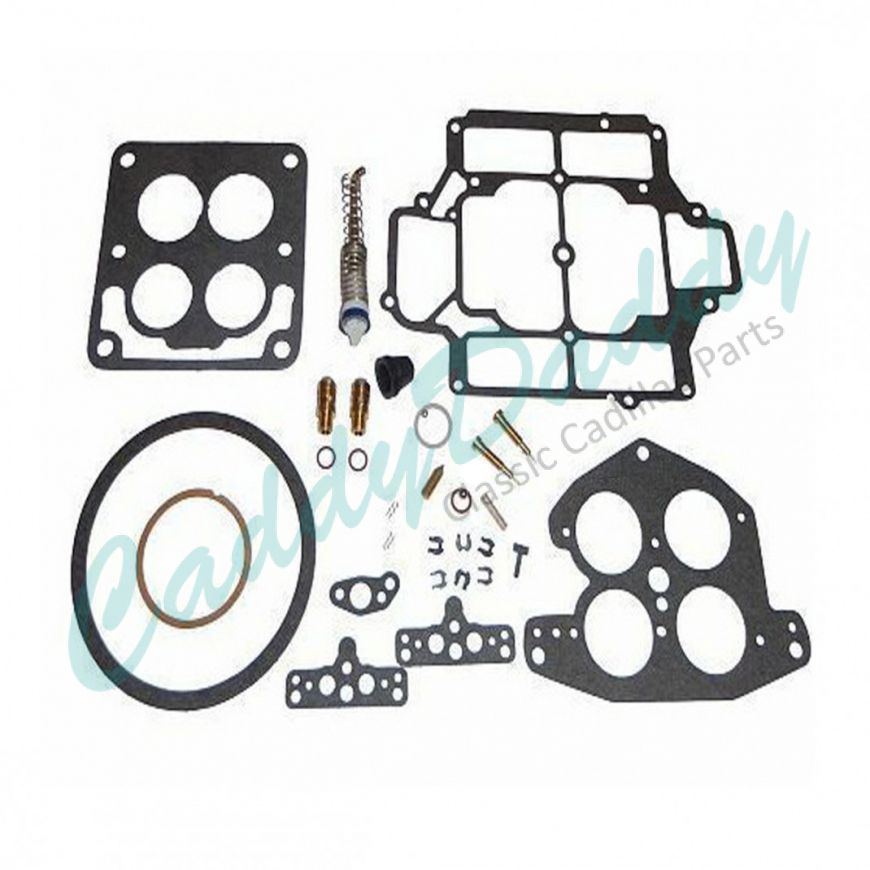 1952 1953 Cadillac Rochester 4GC 4-Barrel Carburetor Rebuild Kit REPRODUCTION Free Shipping In The USA 