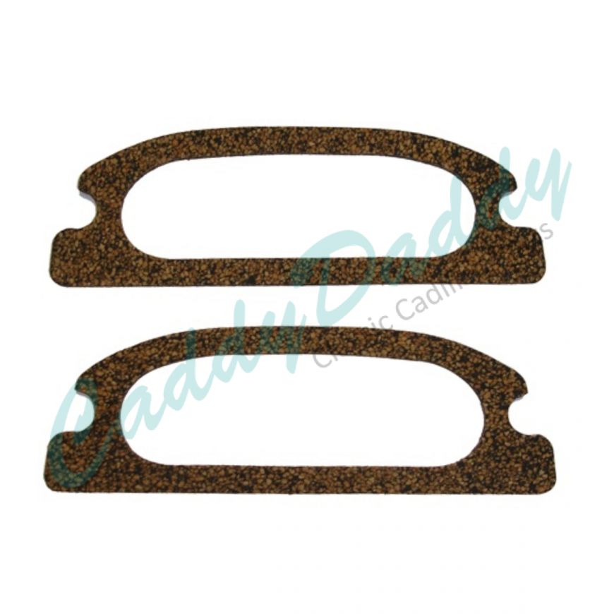 1958 Cadillac (EXCEPT Eldorado) Turn Signal And Parking Lamp Lens Gaskets REPRODUCTION Free Shipping In The USA
