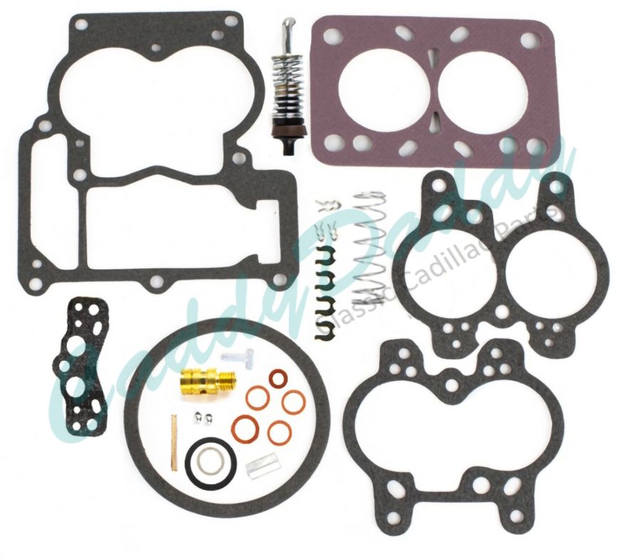 1958 Cadillac Rochester Tri-Power Front and Rear 2GC 2-Barrel Carburetor Rebuild Kit REPRODUCTION Free Shipping In The USA