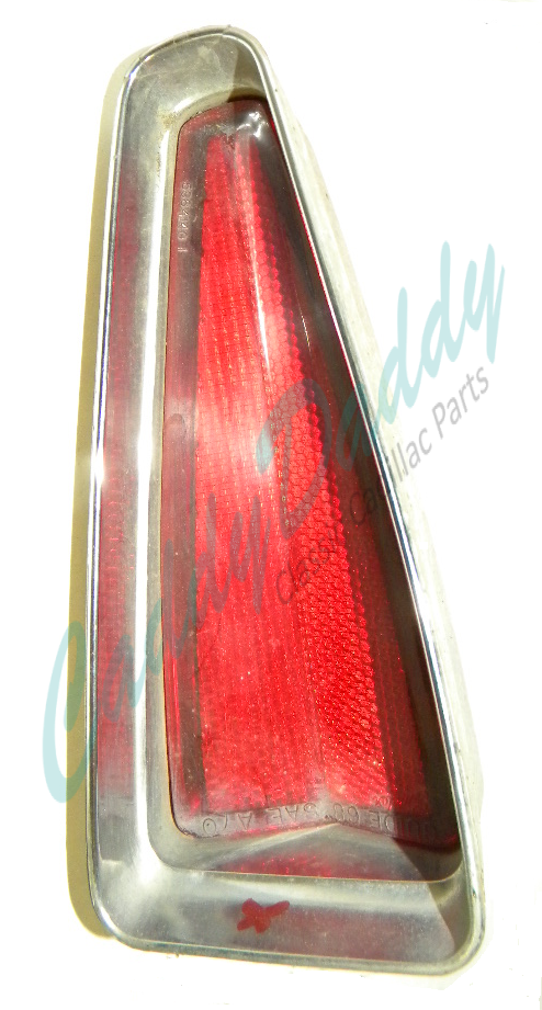1970 Cadillac (See Details) Rear Tail Reflector Lens USED Free Shipping In The USA