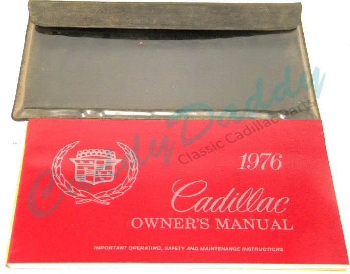 1976 Cadillac Owners Manual - Original