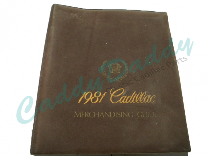 1981 Cadillac Merchandising Guide USED Free Shipping In The USA


