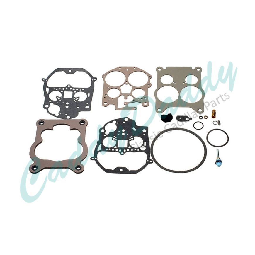 1975 1976 1977 Cadillac Rochester 4-Barrel Carburetor Rebuild Kit REPRODUCTION Free Shipping In The USA
