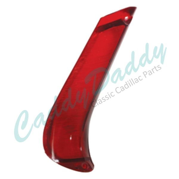 1960 Cadillac Tail Light Red Fin Lens REPRODUCTION Free Shipping In The USA 