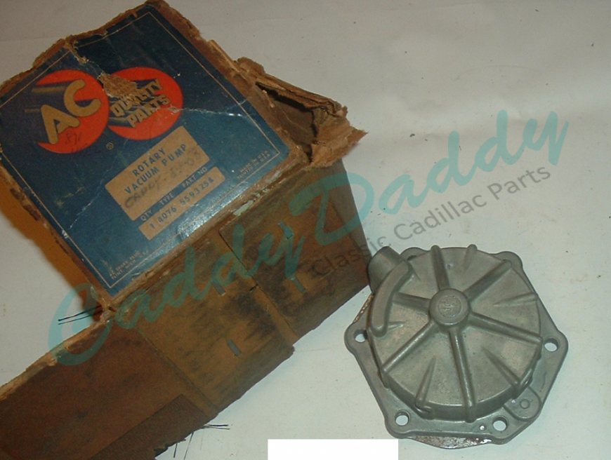 1954 1955 1956 1957 1958 Cadillac Oil Pump Vacuum Rotary  NOS Free Shipping In The USA  