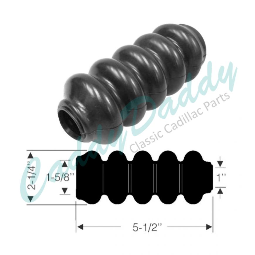 1934 1935 1936 1937 Cadillac Brake Vacuum Rubber Cylinder Rod Rubber Boot REPRODUCTION Free Shipping In The USA 