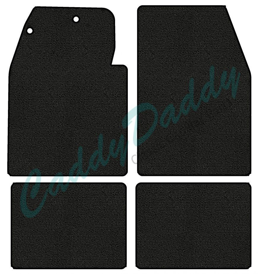 1958 Cadillac Coupe Deville Carpet Floor Mats 4 Pieces (Multiple Colors and Options) REPRODUCTION Free Shipping In The USA