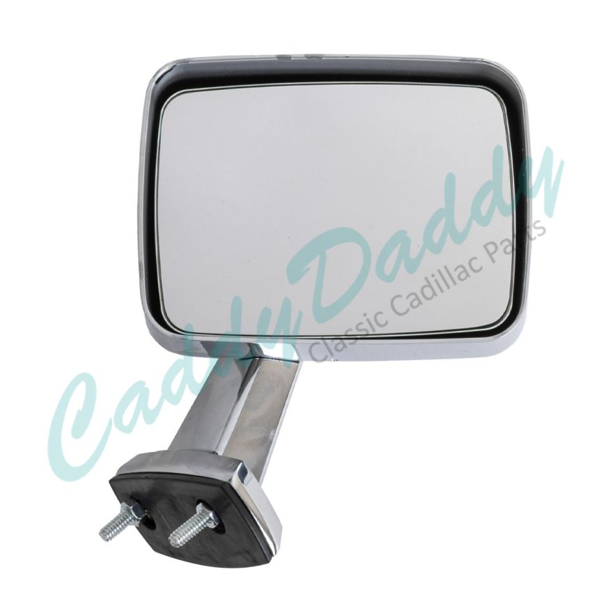 1973 1974 1975 1976 Cadillac Deville and Fleetwood Right Passenger Side Exterior Rear View Mirror (Manual Operation) B Quality REPRODUCTION Free Shipping In The USA