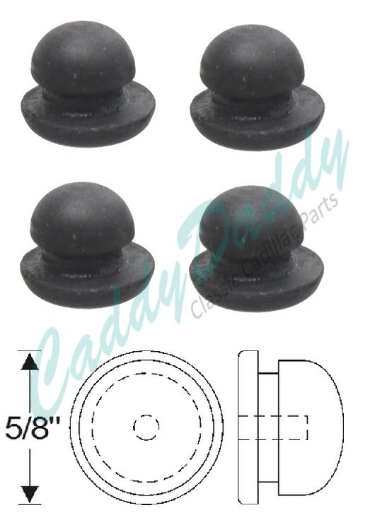 1941 1942 1946 1947 1948 1949 Cadillac (See Details) Body Plug 3/8 Set of 4 REPRODUCTION 