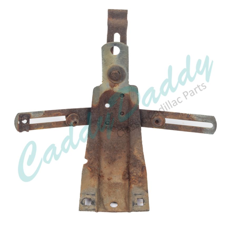 1955 Cadillac Front License Plate Support With Bracket USED Free Shipping In The USA