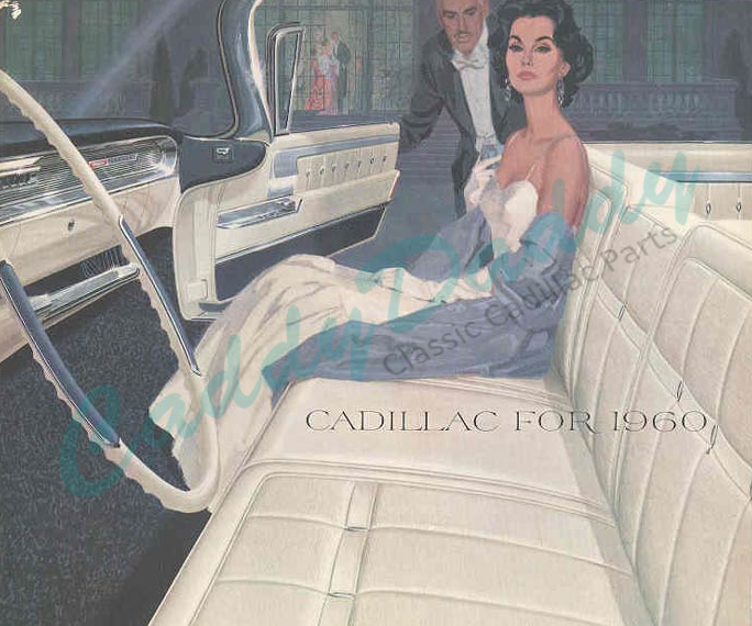 1960 Cadillac Sales Brochure NOS Free Shipping In The USA