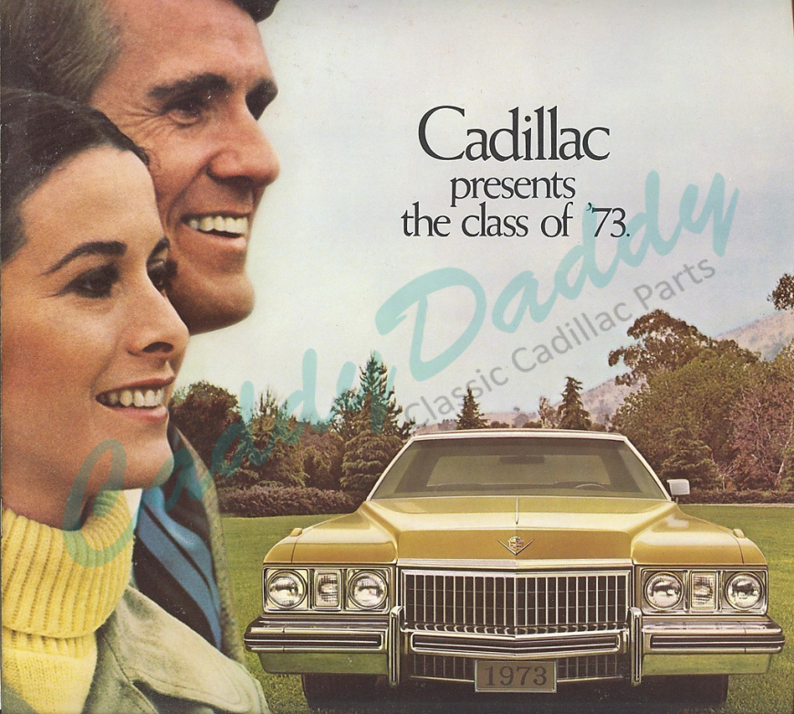 1973 Cadillac Presents The Class of 73 Sales Brochure NOS Free Shipping In The USA