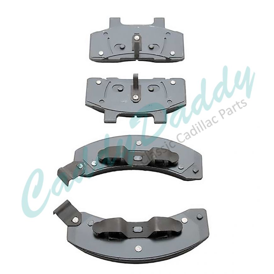 1985 1986 1987 1988 1990 Cadillac (See Details) Front Brake Pads (4 Pieces) REPRODUCTION Free Shipping In The USA