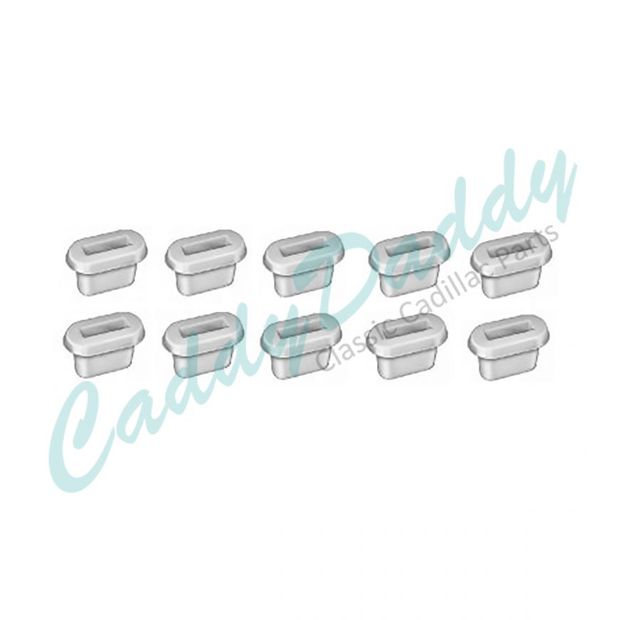 1961 1962 1963 1964 1965 1966 1967 Cadillac Door Panel Mounting Clips Set (10 Pieces) REPRODUCTION 