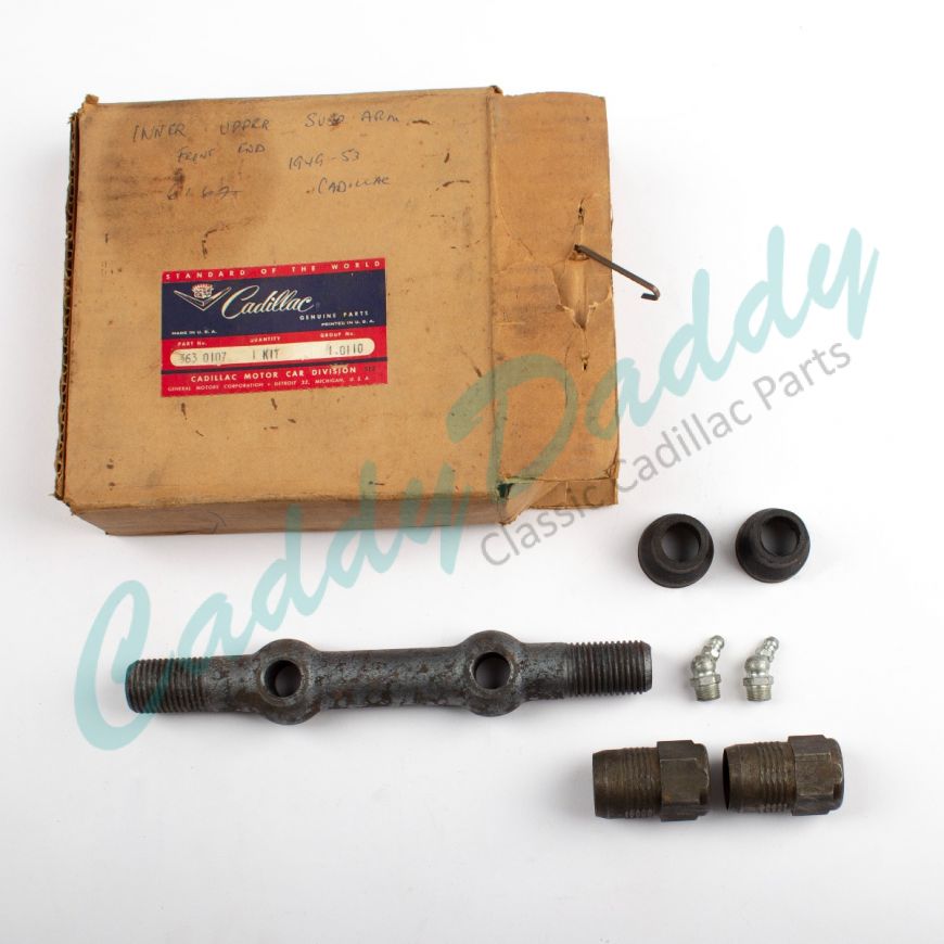 1950 1951 1952 1953 1954 1955 1956 Cadillac Front End Upper Control Arm Shaft with Bushings NOS Free Shipping In  The USA 