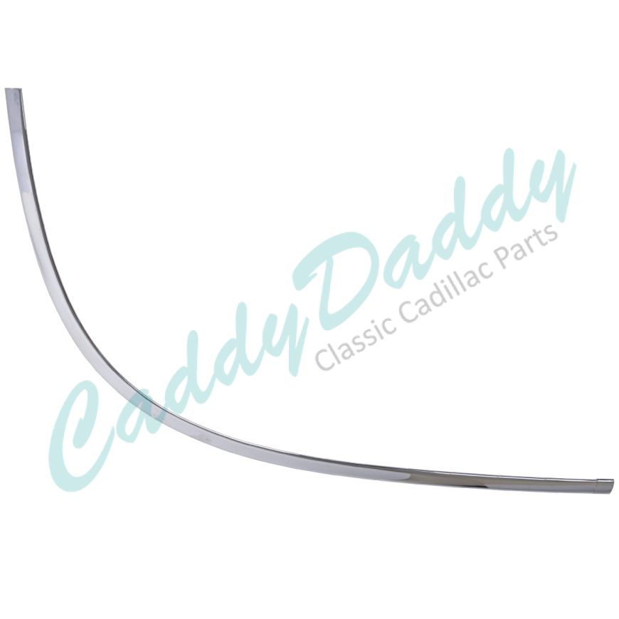 1959 1960 Cadillac Series 62 (See Details) Right Passenger Side Front Lower Windshield Reveal Molding USED