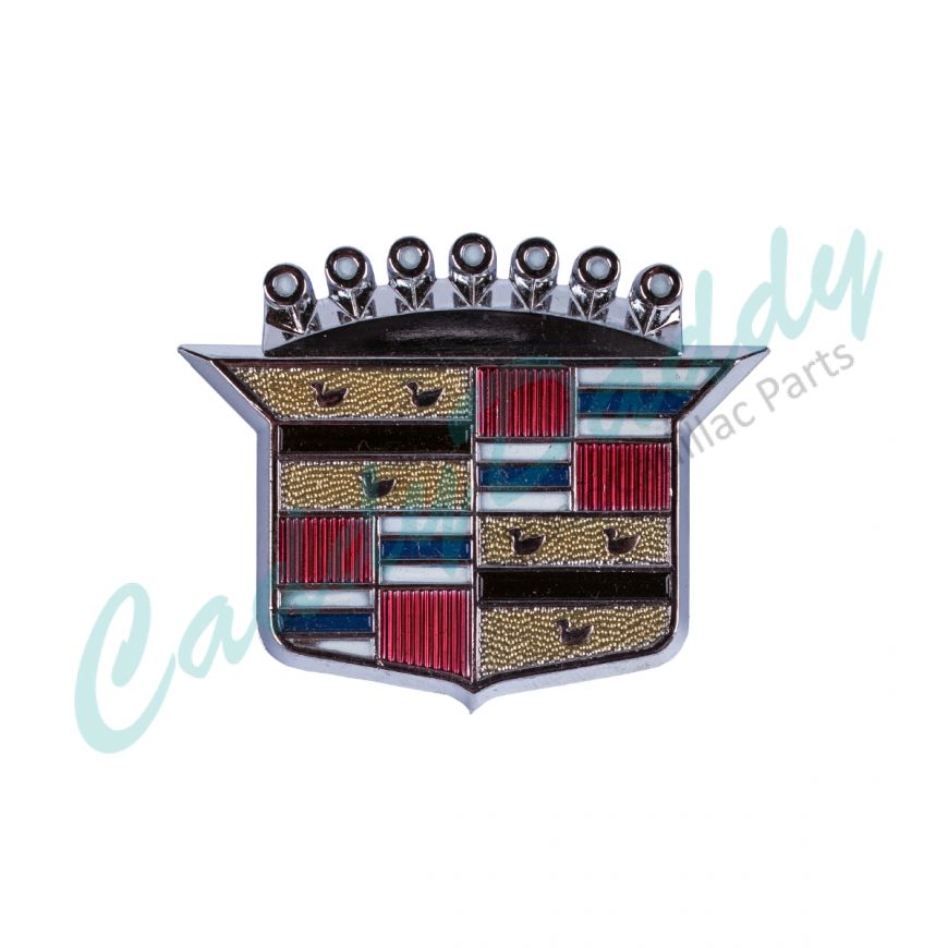 1963 1964 1965 1966 1967 1968 1969 1970 Cadillac Wheel Hub Cap Crest Emblem NOS Free Shipping In The USA
