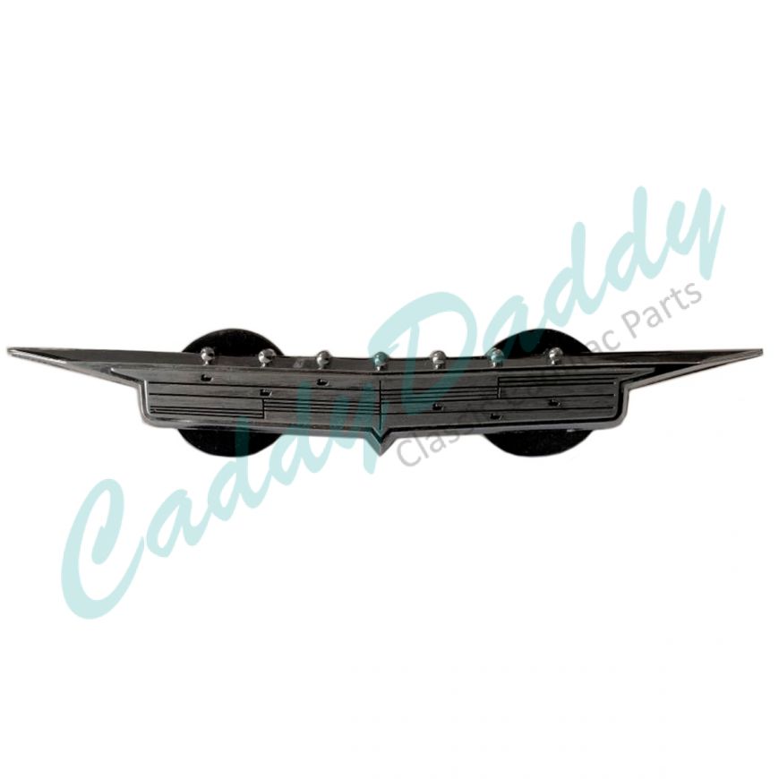 1961 1962 Cadillac Deville and Series 62 (EXCEPT Convertible) Trunk Crest NOS Free Shipping In The USA