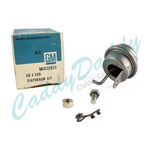 1963 1964 1965 1966 1967 1968 1969 1970 1971 1972 1973 1974 1975 1976 Cadillac (See Details) Emergency Brake Release Vacuum Diaphragm (1.63 Inch Outer Diameter) NOS Free Shipping In The USA