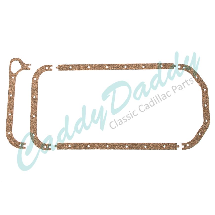 1936 1937 1938 1939 1940 1941 1942 1946 1947 1948 Cadillac (See Details) Oil Pan Gasket Set (5 Pieces) REPRODUCTION Free Shipping In The USA