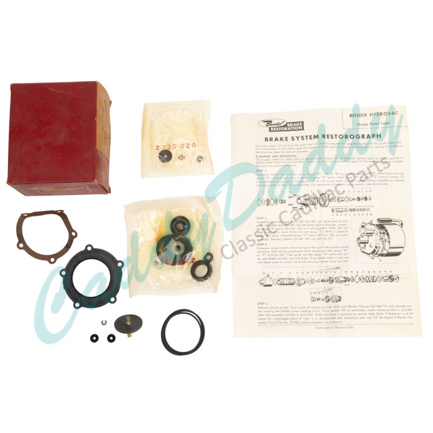1953 1954 Cadillac (See Details) Bendix Booster Major Overhaul Rebuilt Kit NOS Free Shipping In The USA