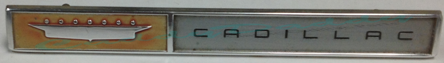 1960 Cadillac Fender Emblem (B Quality) USED Free Shipping In The USA. 